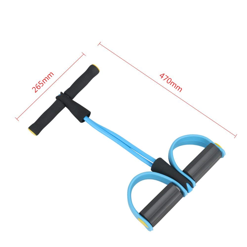 Professional Rubber Tummy Trimmer Single Spring
