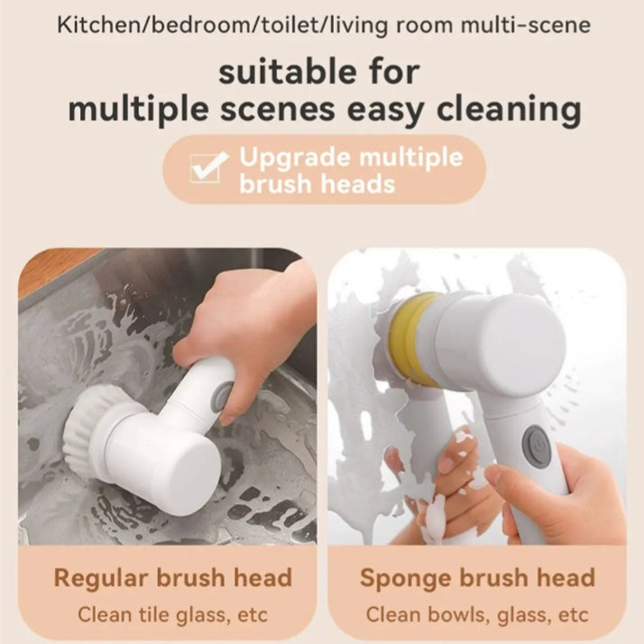 5 in 1 Rechargeable Magic Brush