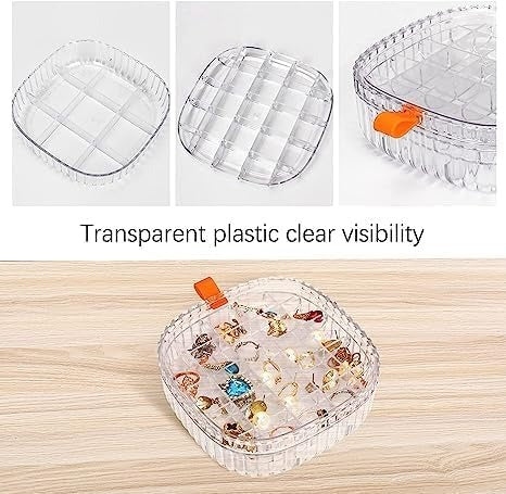 3 Layer Acrylic Transparent Jewelry Storage