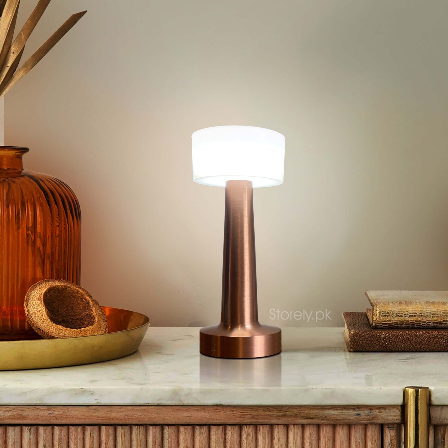 Dumbbell Shape Rechargeable Touch Lamp