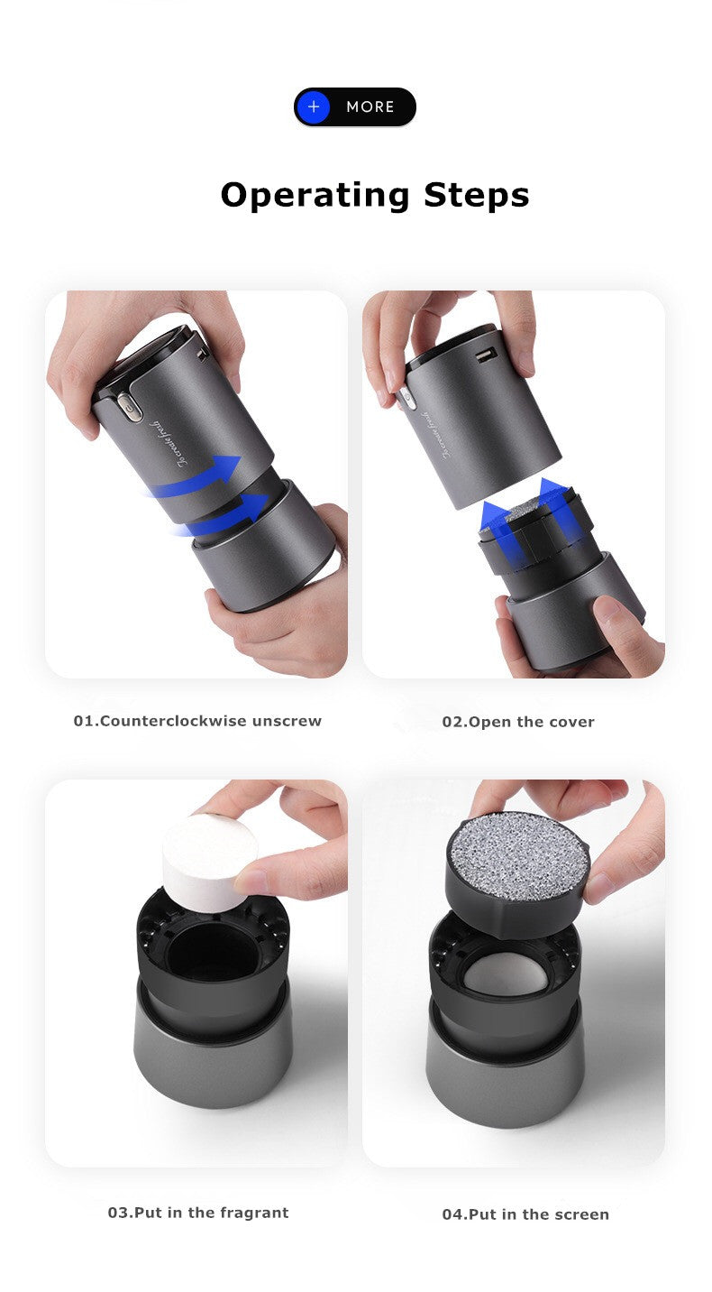 Portable Air Purifier Car Freshener