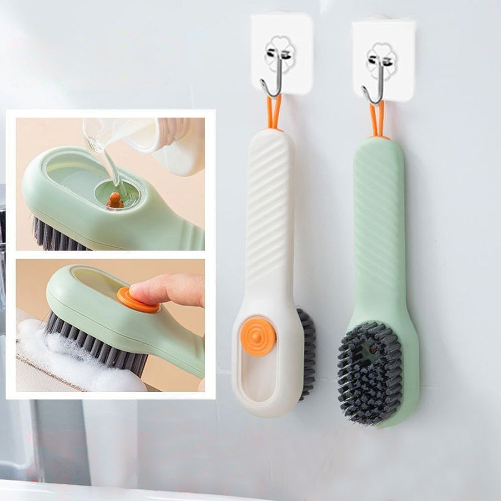 Cleaning Brush With Soap Dispenser