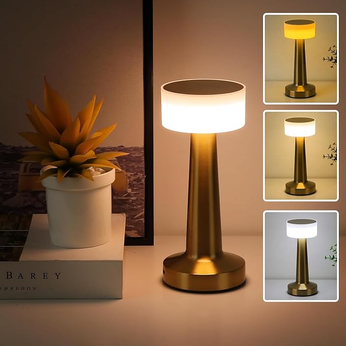 Dumbbell Shape Rechargeable Touch Lamp
