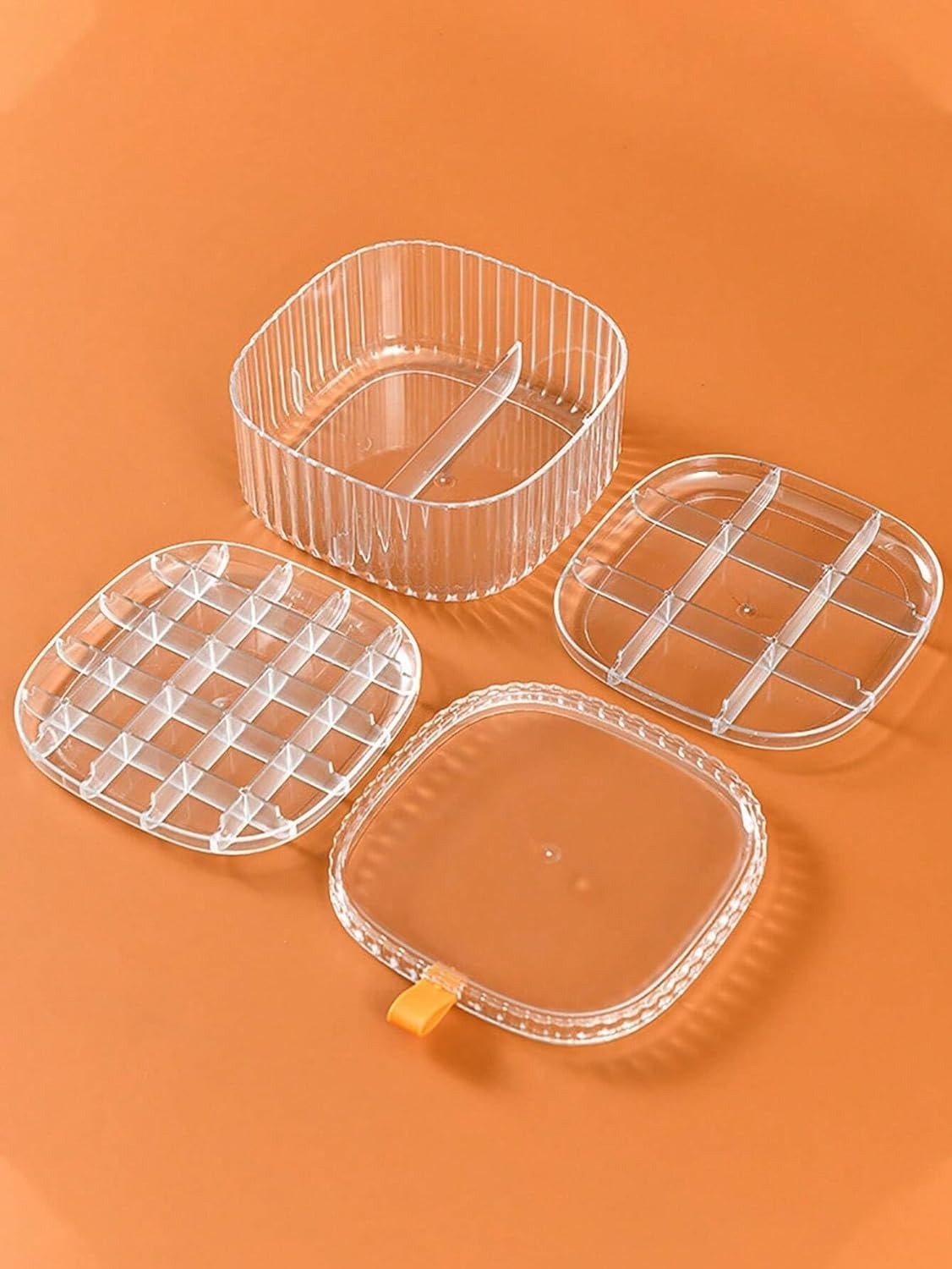 3 Layer Acrylic Transparent Jewelry Storage