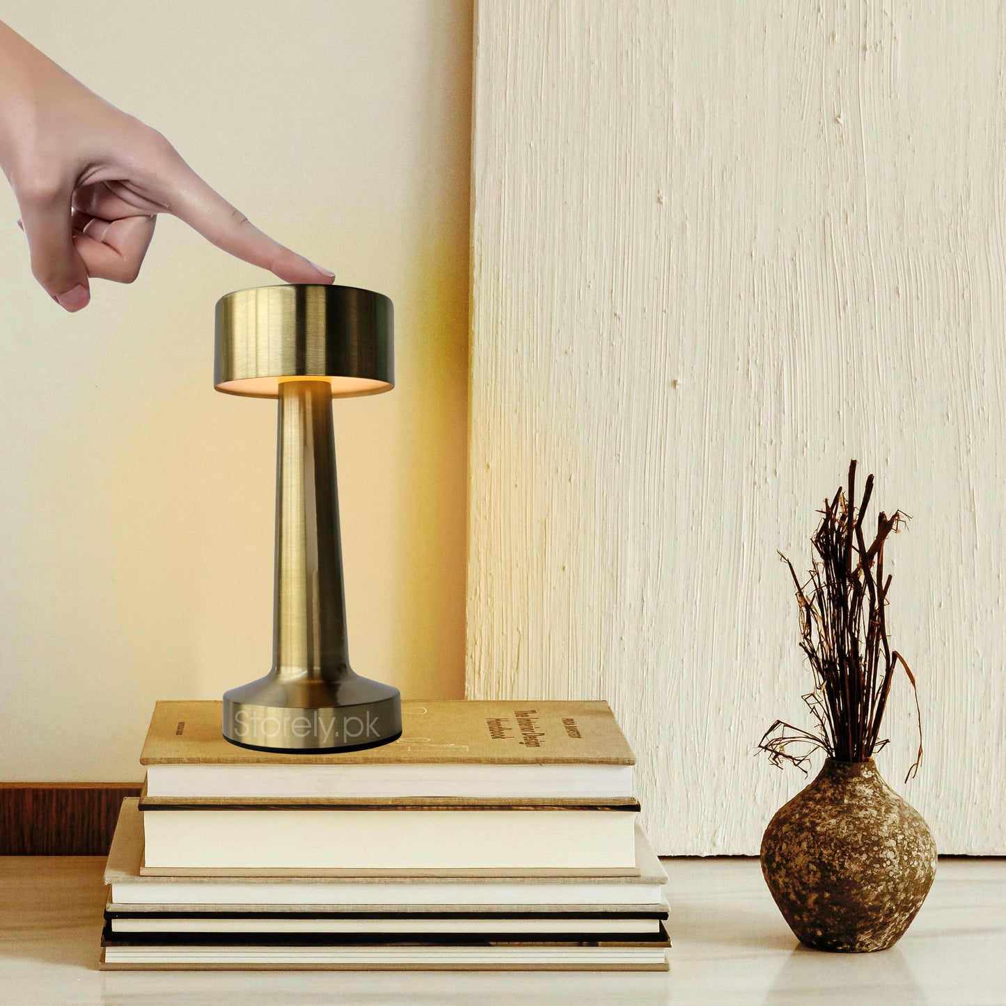 Dumbbell Shape Rechargeable Touch Lamp