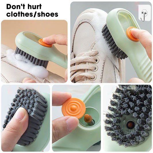 Cleaning Brush With Soap Dispenser