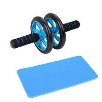 Double Abdominal Wheel Ab Roller