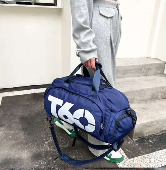 Gym Bag /Travel Duffle Bag/ Backpack with Shoes Compartment