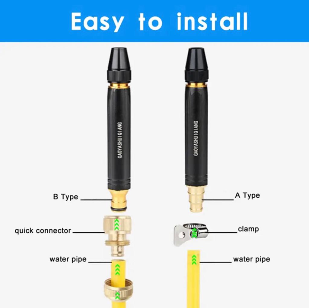 Adjustable Plastic Water Pressure Washer Nozzle